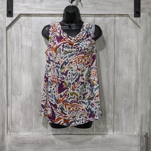 NICOLE MILLER Linen Tunic Size S